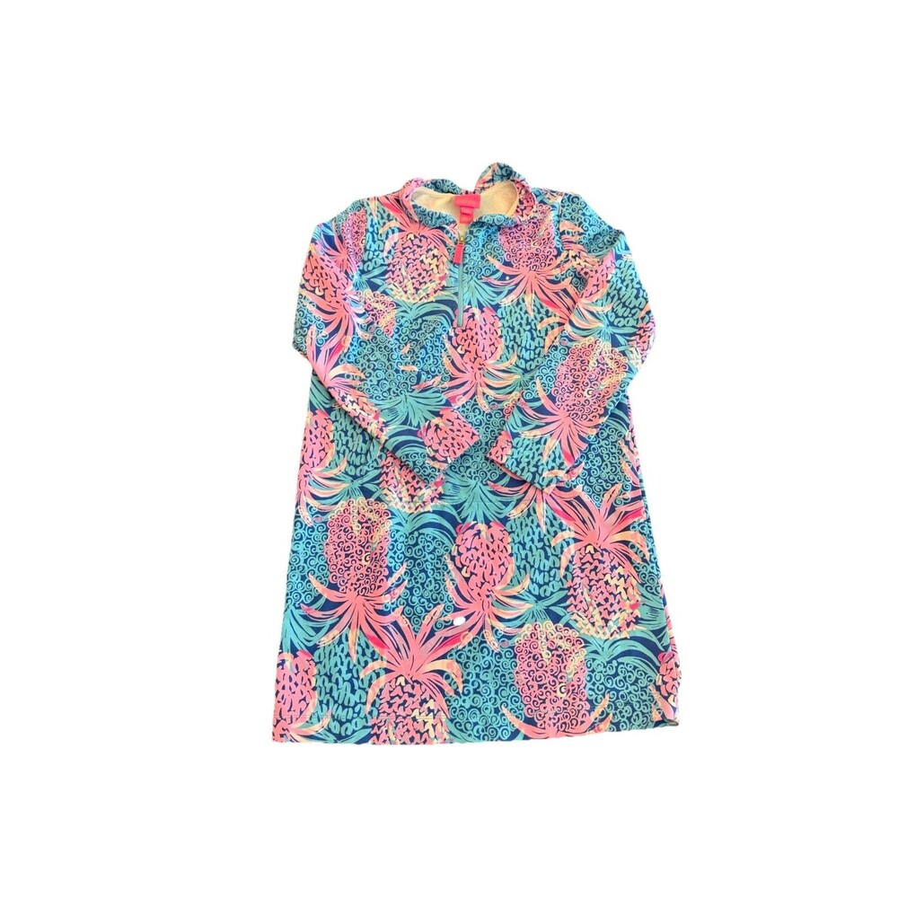 Lilly Pulitzer Little Skipper Ruffle girls dress-size 13-14